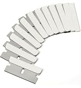 Adak 50 Pc Single Edge Razor Blades – Flat Scraper Replacement Blades for Paint, Glass &amp; Sticker ...