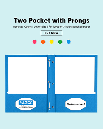 pocket folder with prongs