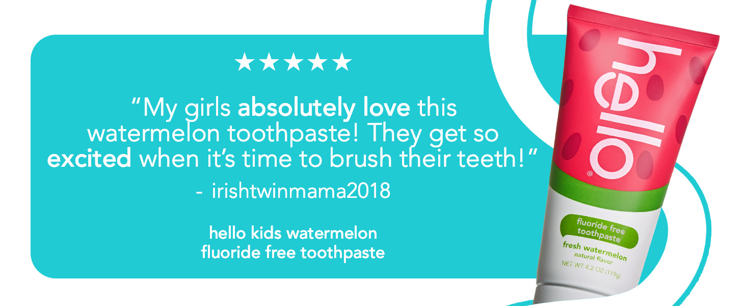 Hello Kids Fluoride-Free Toothpaste