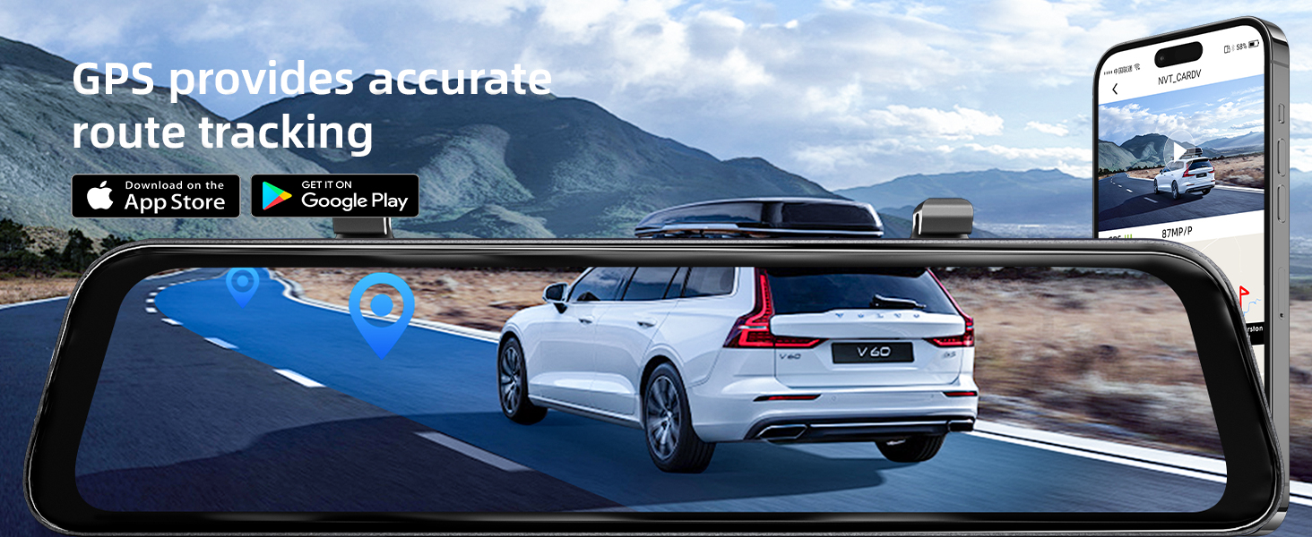 4channel mirror dash cam
