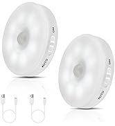 Gen2 Improved LED Rechargeable Motion Sensor Light Indoor, Long-Lasting 900mAh Battery, Wireless ...