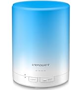 URPOWER 300ml Aromatherapy Essential Oil Diffuser Ultrasonic Air Humidifier AUTO Shut Off Scent D...