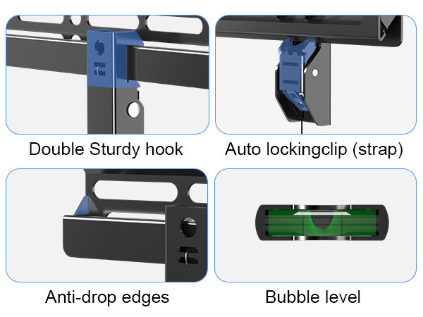 Studless TV Wall Mount