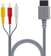 Mcbazel AV Cable for Wii Wii U, Audio Wii av Cable Compatible with Wii, Wii U and TV System,3 RCA...