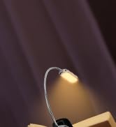 Glocusent Posh Premium Book Light for Reading in Bed with Timer, 16-LED Rechargeable Reading Ligh...