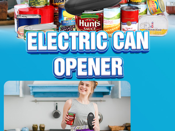 auto can opener, under cabinet can opener electric, handheld electric can opener