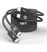 2Pack 10FT USB C Fast Charging Cord 100W Type C to C Cable Black Charger for Laptop Smartphone Ma...