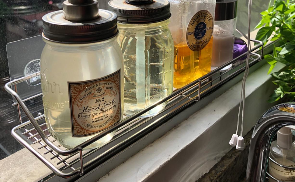 Bathroom Shelf Organizer No Drilling SUS304