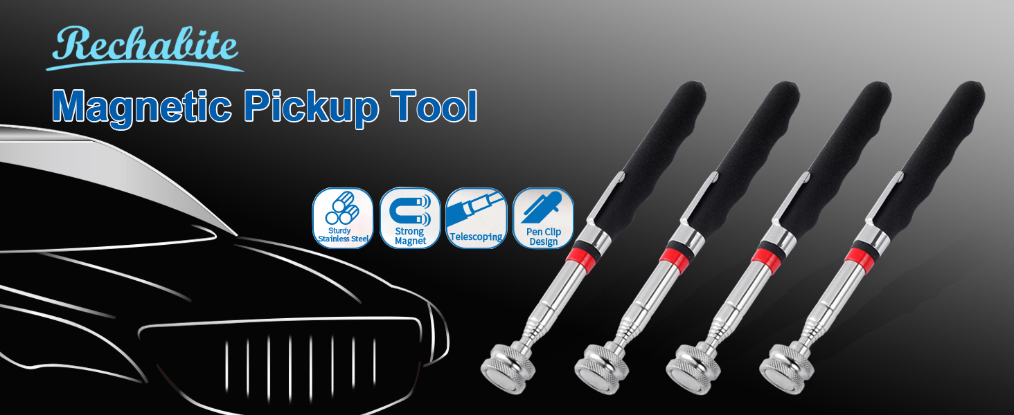 telescoping magnetic pickup tool