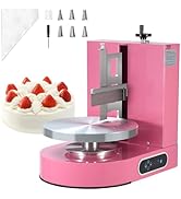 VEVOR Cake Decorating Machine, Cake Cream Spreading Coating Smearing Machine, Low Noise Cake Fros...