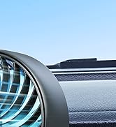 xuenair USB AC Fan for Car SUV Van Pickup Truck RV Vehicles Air Vent to boost cooling air