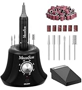 MelodySusie Multifunctional Desktop Nail Drill with Foot Pedal, SC320I 30000RPM E-File with Bit H...
