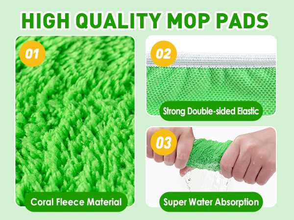 reusable mop pads