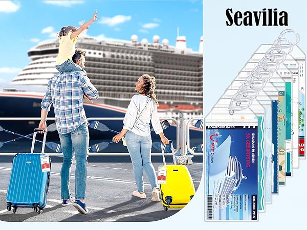 cruise luggage tag