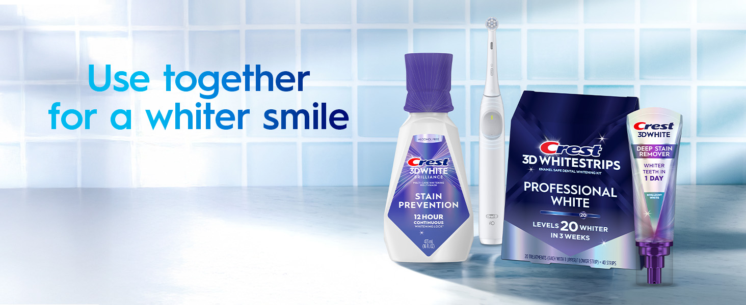 Use together for a whiter smile