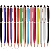 FIRCRE 15 Pack Stylus Pens for Touch Screens Stylus Pen Compatible with Phone Tablets Kindle and ...