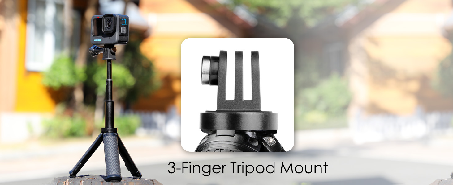 3-finger tripod mount