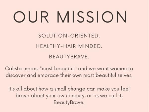 Our Mission is solution-oriented, healthy-hair minded, and beauty brave