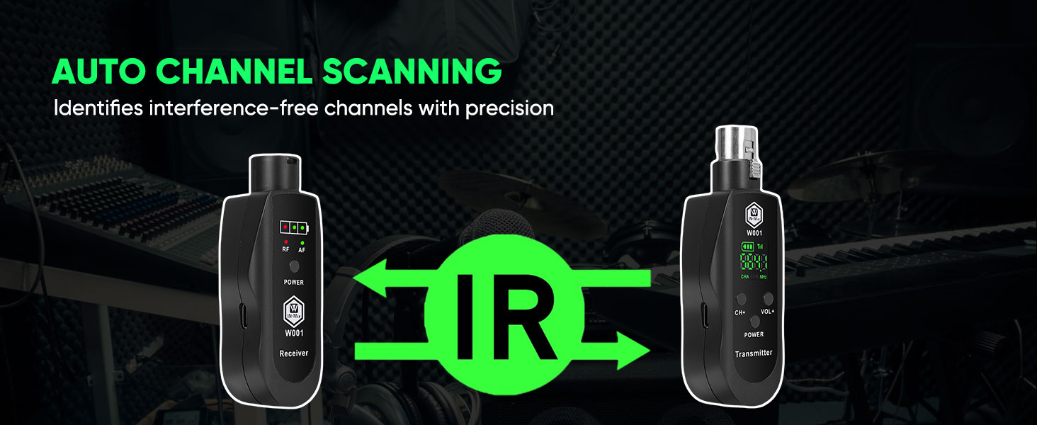 wireless mic adapter xlr