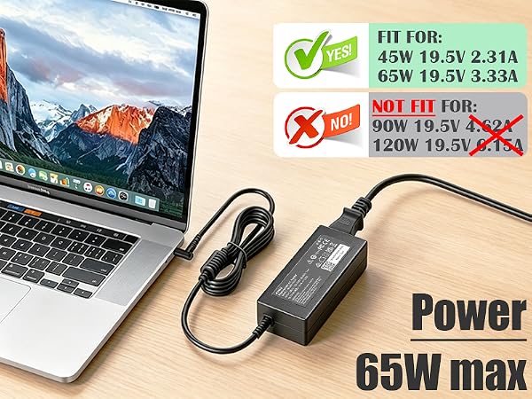 compatible with hp Pavilion laptop charger