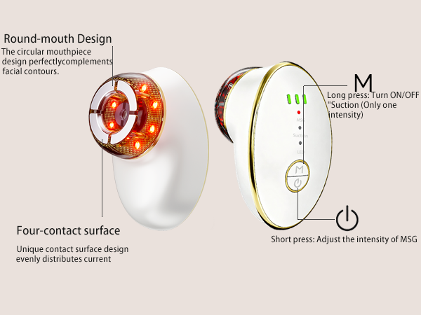tmj relief jaw aeki double chin reducer facial cupping lymphatic contour face brush