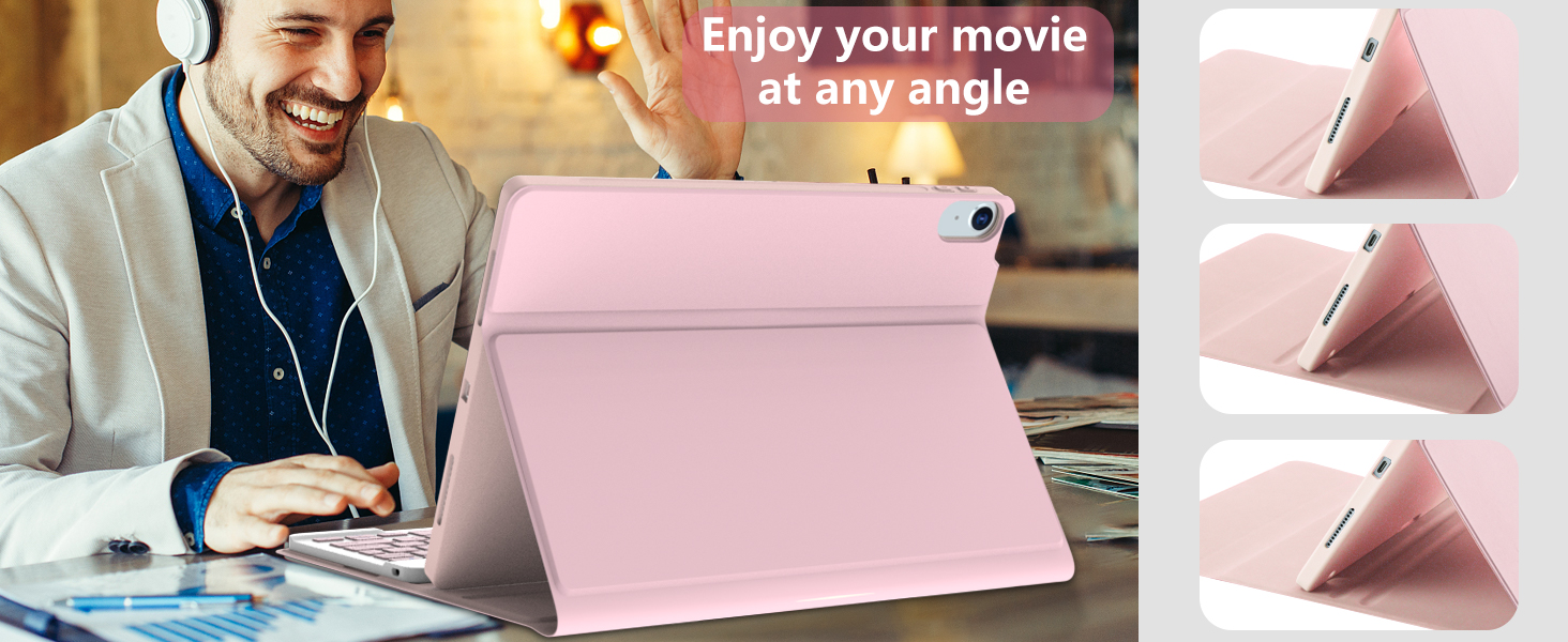 ipad air keyboard case 10.9 inch ipad air case with keyboard keyboard for ipad air 5th generation