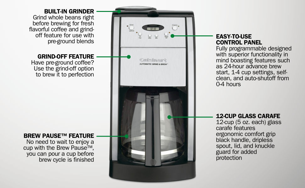 DGB-550BKP1 feature call outs