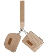 Wrangler Western Wallet Keychain Women, Dual Pouch Wristlet Print Wallets | Small Credit Card Hol...