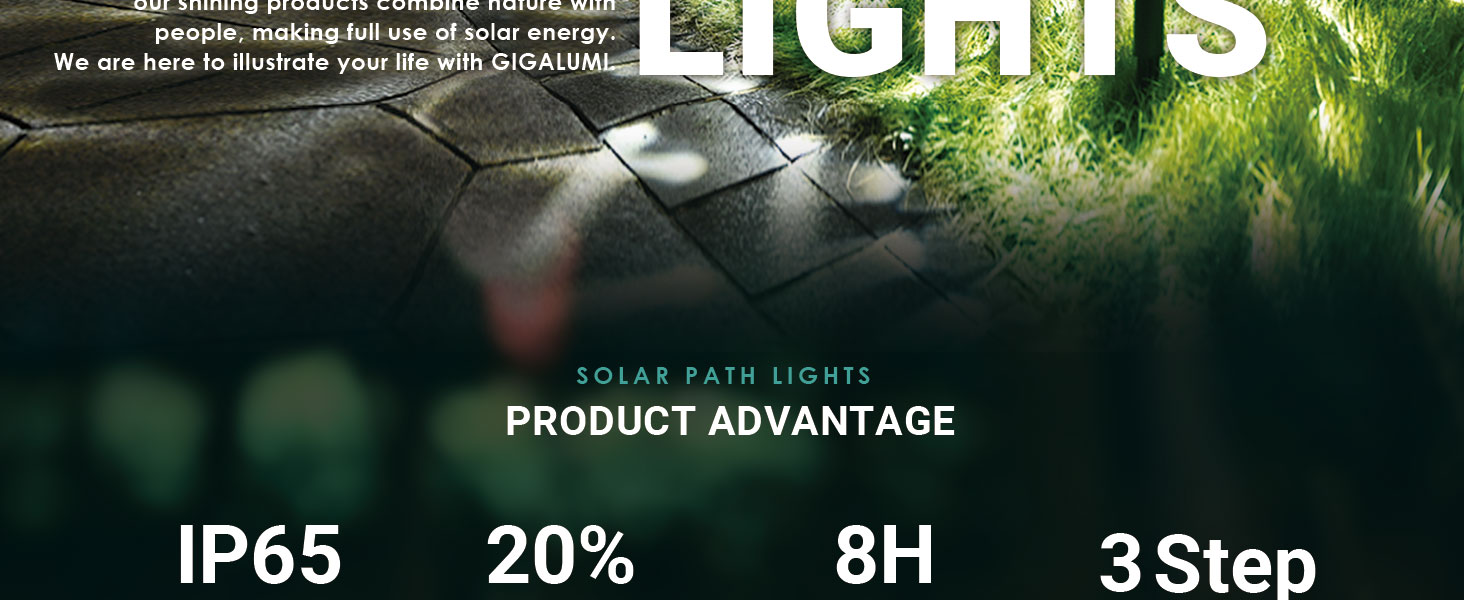 solar lights outdoor waterproof