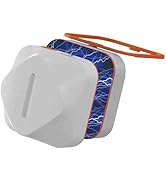 Magnetic Aquarium Fish Tank Glass Cleaner with Feeder, Double-Sided Algae Magnet Aquarium Cleanin...