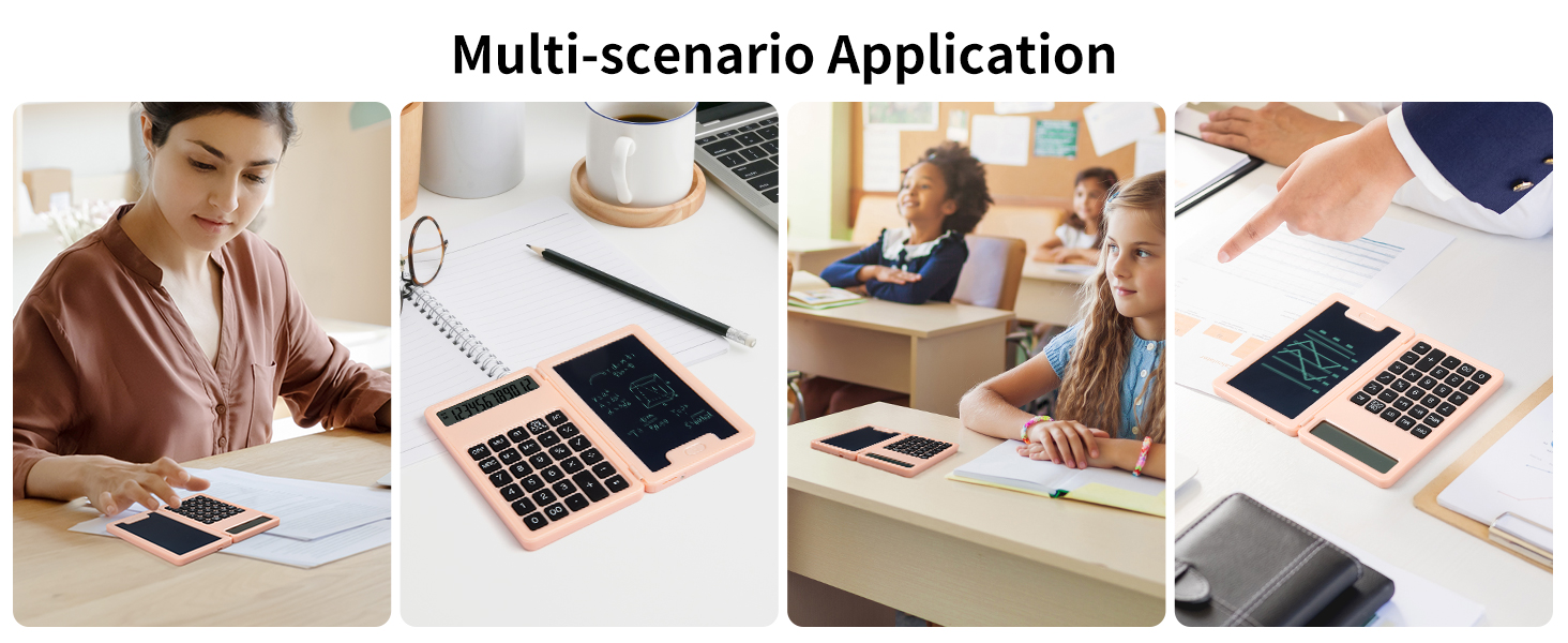 Basic Calculator with Writing Tablet