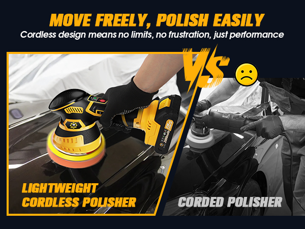 cordless buffer polisher