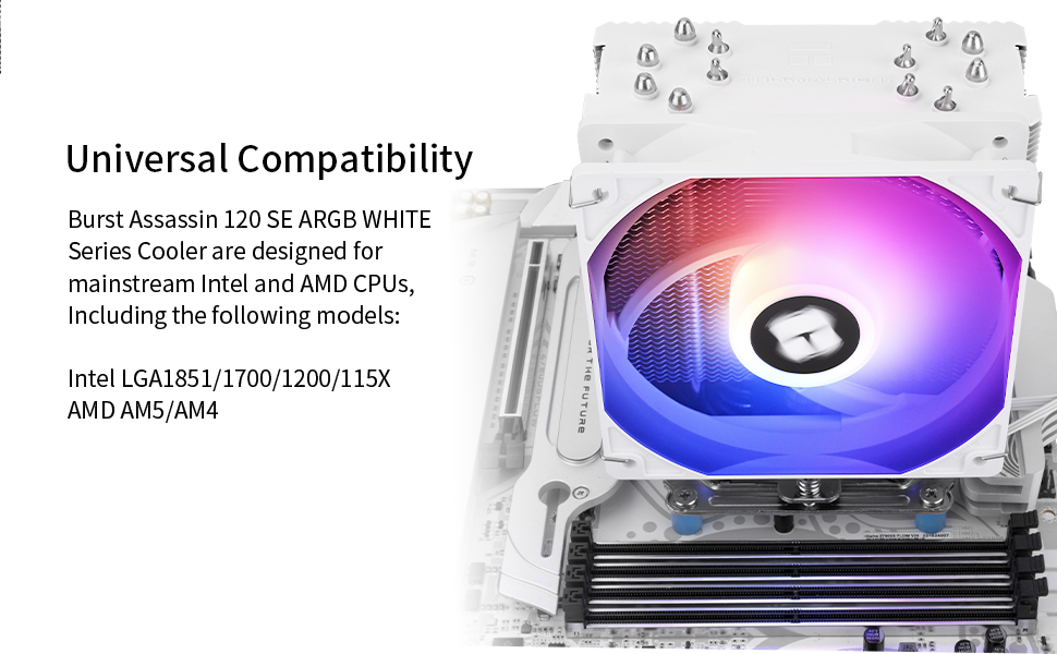 BA120 SE ARGB WHITE cpu cooler