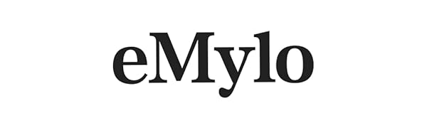 Text logo displaying 'eMylo' in black serif font against white background.