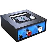 Bluetooth Audio Adapter for Music Streaming Sound System, Esinkin Wireless Audio Adapter Works wi...