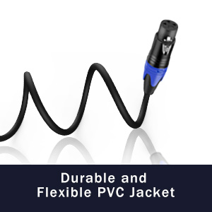 microphone cables 25ft