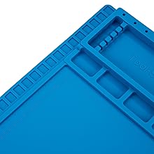 Built-in inch and cm scale ruler