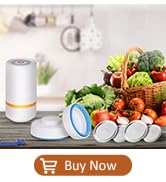 Electric Mason Jar Vacuum Sealer Food Vacuum Saver Can Sealer Jar Seal Pump Kit 