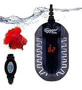 hygger 50W Mini Submersible Digital Display Aquarium Heater for Small Fish Tank, Compact and Fast...