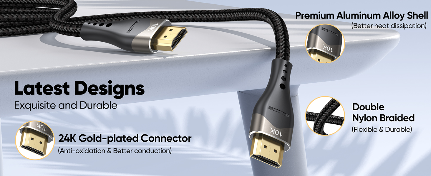 nylon hdmi cable