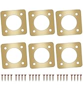 Oualhoo Metal Bird House Guard, Bird House Hole Protector with Copper, Portal Hole Protector for ...