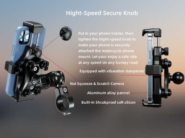 bike phone handlebar mount