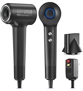 Hair Dryer, 110000 RPM Professional High-Speed Blow Dryer 200 Millions Negative Ionic Care Hair D...