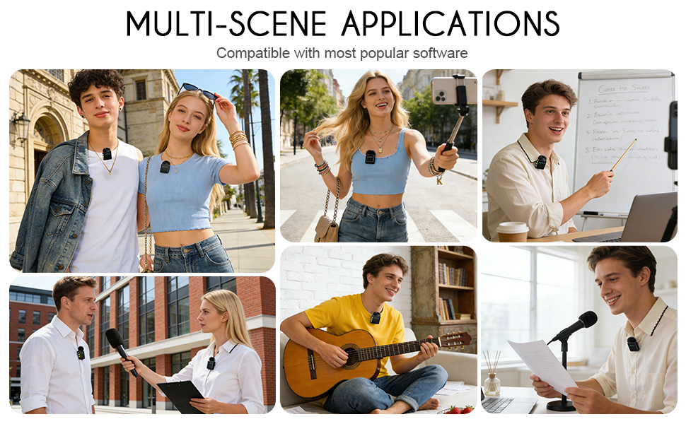 MULTI-SCENE APPLICATIONS: Compatible with most popular software