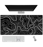 GEKUCAP Large Waterproof Mouse Pad - Extended Contour Mouse Mat for Home and Office, Large Gaming...