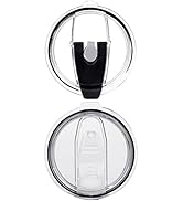 30 oz Tumbler Replacement Lids Spill Proof Splash Resistant Lids Covers Fit for YETI Rambler and ...