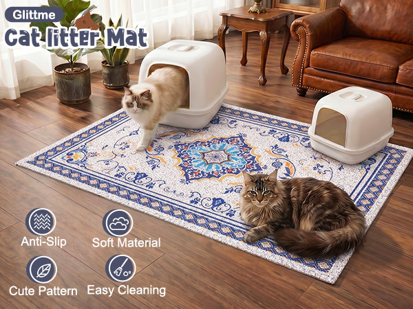 cat liter mat