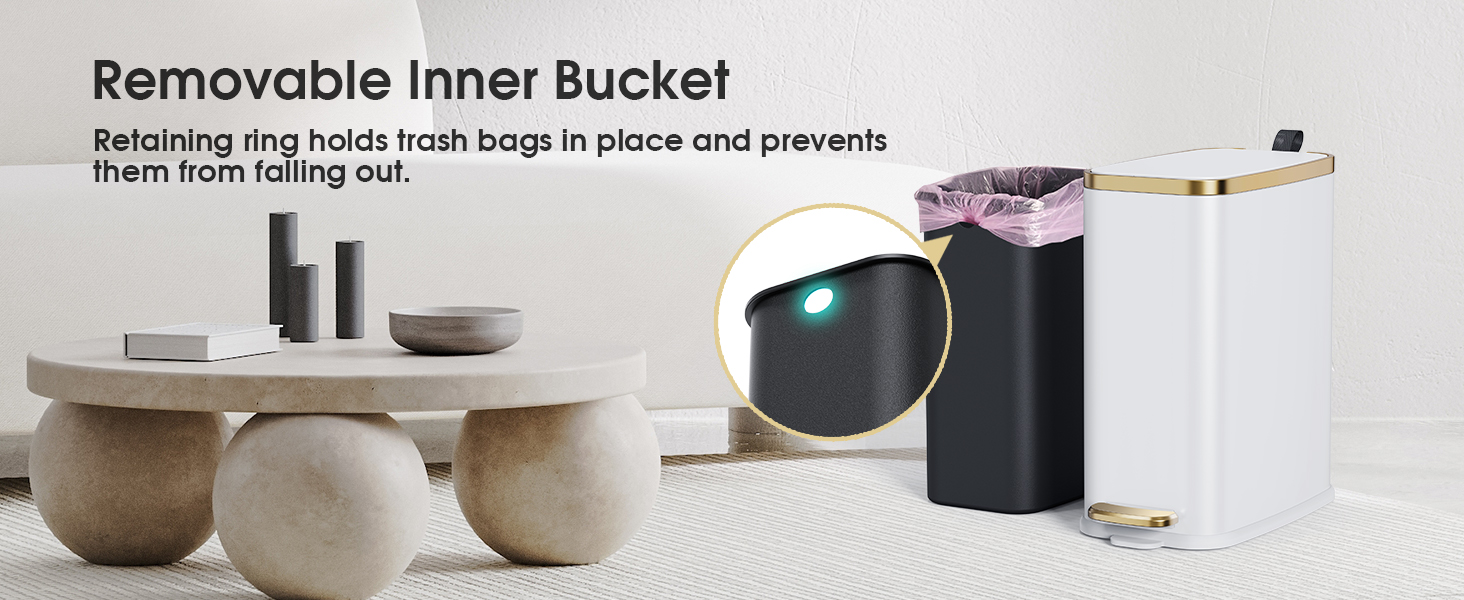 removable inner bucket