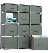 Mavivegue 12 Cube Storage Organizer, Closet Organizers and Storage, Cube Storage Shelf, Easy to A...