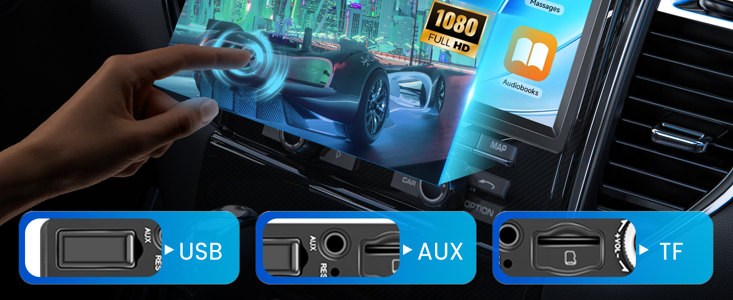 Single din carplay